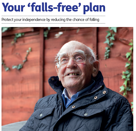 Falls Free Plan - self assessment of risk for Older People (English)