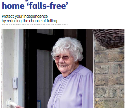 Make Your Home Falls Free - Leaflet for Older People (English)