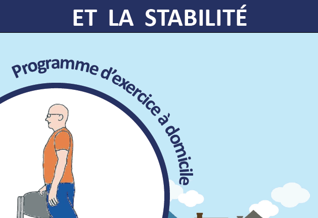 Strength and Balance Home Exercise Booklet for Older People (French)