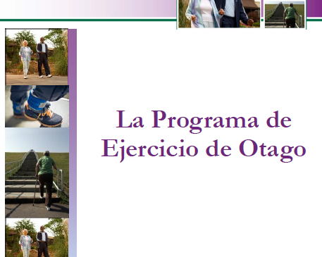 Otago Home Exercise Programme leaflet - from CDC (Spanish)