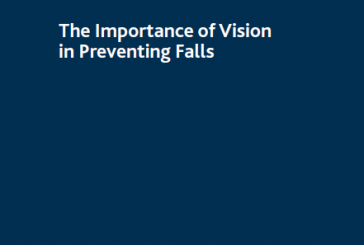 Vision and falls - information for professionals (English)
