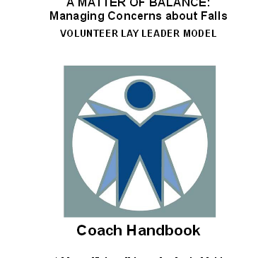 Matter of Balance Fear of Falling Interventions Manual