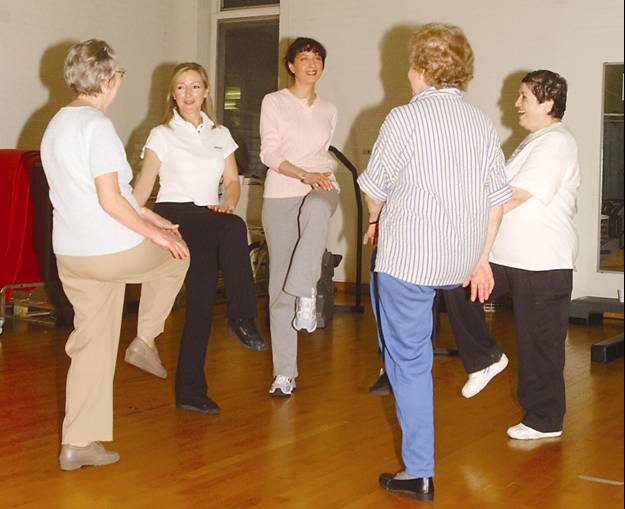 FaME strength and balance home exercise programme (for older people who are younger and a bit more active but still need to improve their strength and balance)