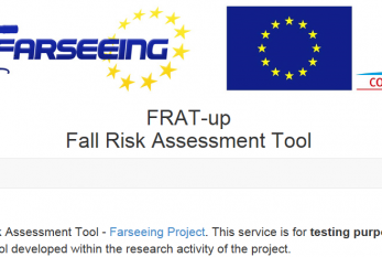 FRAT-UP:  A web-based tool for evaluating the fall risk of people aged 65 or up living in the community