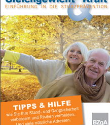 Brochure “Introduction to falls prevention” (German)