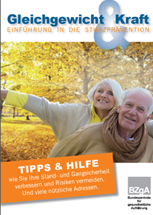 Brochure “Introduction to falls prevention” (German)