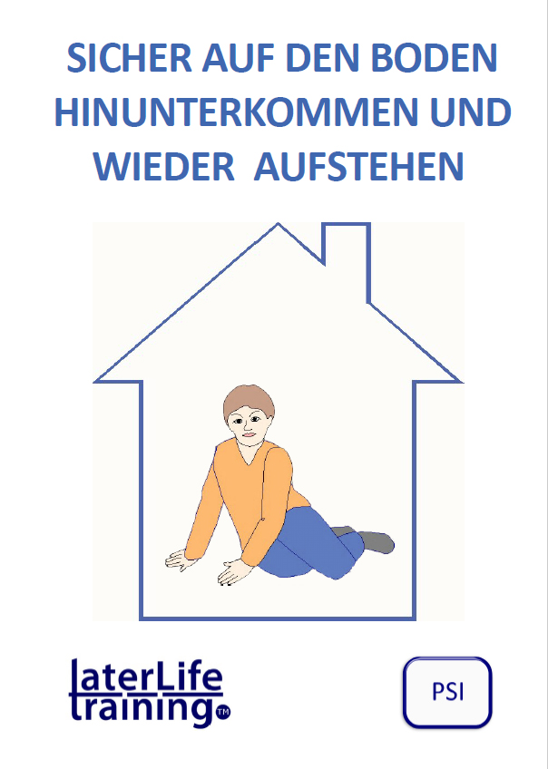 Getting down to and up from the floor safely (German)