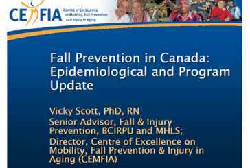 Fall Prevention in Canada:Epidemiological and Program (Scott, 2009)